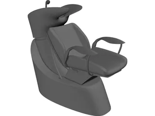 Lavatesta Hair Chair 3D Model