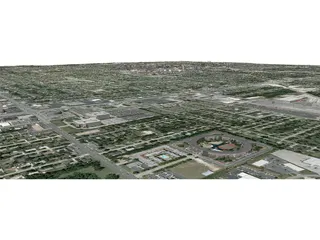 Springfield City 3D Model