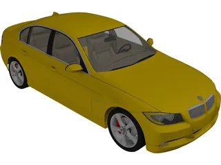 BMW 3-Series Sedan (2005) 3D Model