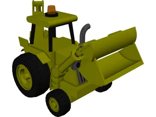 Loader Scoop 3D Model