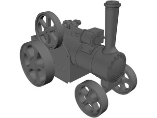 Stream Train Toy 3D Model