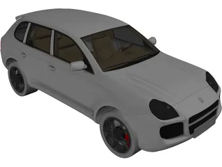 Porsche Cayenne (2004) 3D Model
