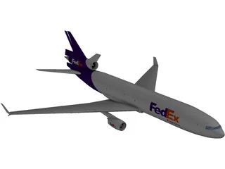 McDonnell Douglas/Boeing MD-11F FedEx 3D Model