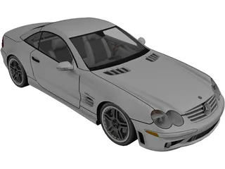 Mercedes-Benz SL65 AMG 3D Model