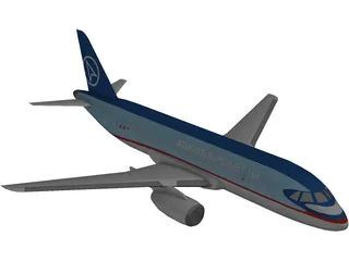 Sukhoi SuperJet 100 3D Model