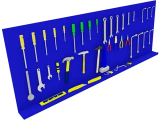 Mechanics Tools 3D Model