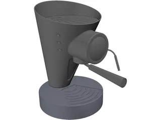 Cafeteira Bugatti 3D Model