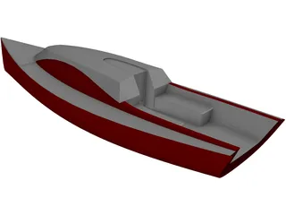 Boat 3D Model