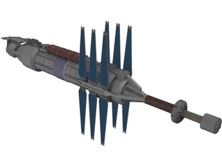 Babylon 5 Station 3D Model