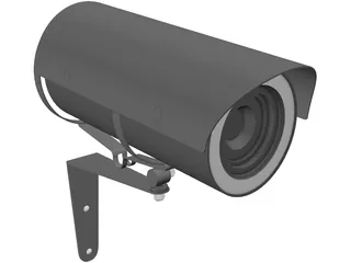 Security Camera Canon 3D Model