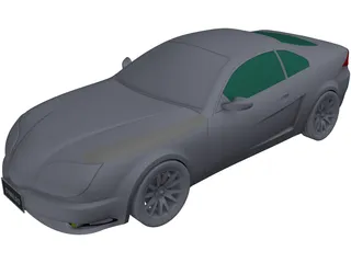 Car Concept 3D Model