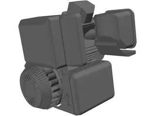 Briggs&Stratton Baja Engine 3D Model