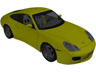 Porsche 911 Carrera 4S (2002) 3D Model