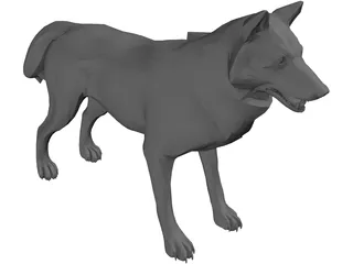 Wolf 3D Model