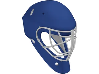 Hockey Goalie Mask 3D Model