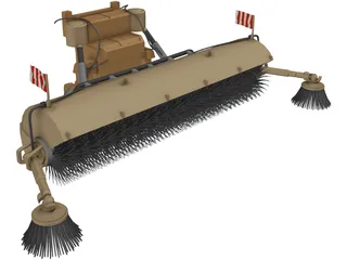 Street Sweep 3D Model