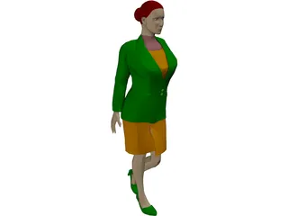 Woman 3D Model