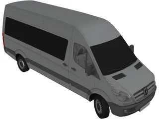 Mercedes-Benz Sprinter (2011) 3D Model