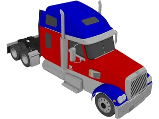 Freightliner Coronado 3D Model