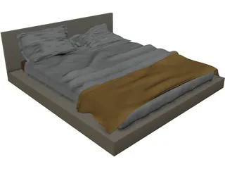 Bed 3D Model