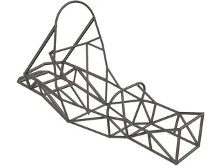 Chassis Estrutura FT-05 3D Model