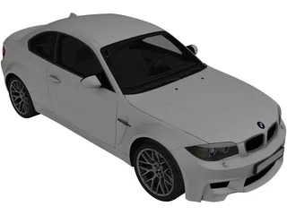 BMW 1-Series M Coupe (2011) 3D Model