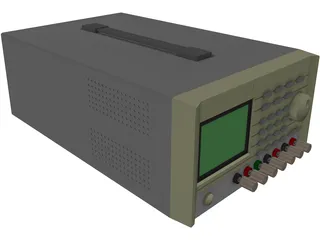 Instek Power Supply 3D Model