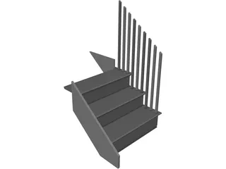Staircase 3D Model