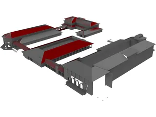 University Ciencias 3D Model