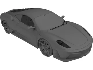 Ferrari F430 Scuderia 3D Model