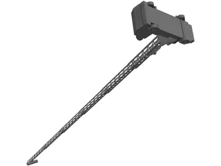 Ladder Truck 3D Model