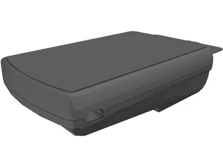 Car Charging Unit 3D Model