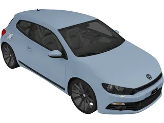 Volkswagen Scirocco 3D Model