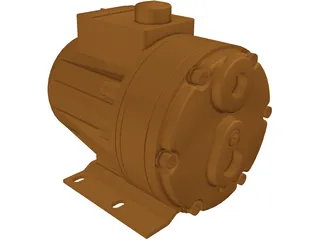 Hydracell D10 Pump 3D Model