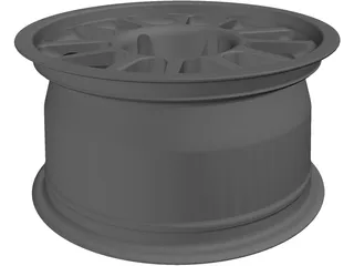 FSAE Wheel OZ 3D Model