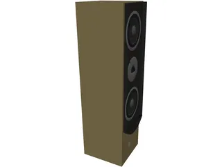 Cat Speaker 3 way 3D Model