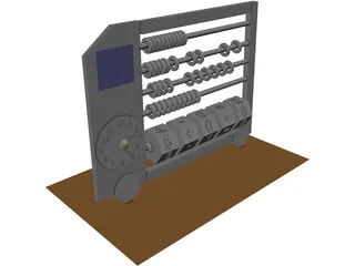 Abacus 3D Model