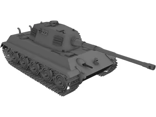 Panther PzKw V 3D Model