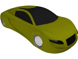 Audi RSQ Concept 3D Model