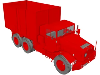 Farm Truck L912 3D Model