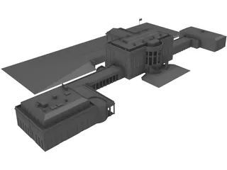 White House 3D Model