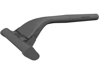 Razor Hand Shaver 3D Model