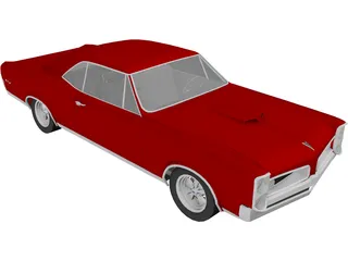 Pontiac GTO (1966) 3D Model