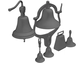 Bell Set 3D Model