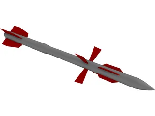 Missile AA10 Alamo 3D Model