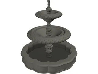 Fountain 3D Model