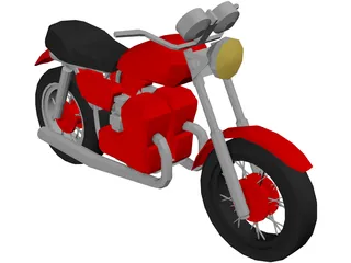 Yamaha 650 (1976) 3D Model