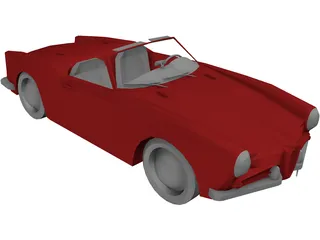 Alfa Romeo Giulietta Spider 3D Model