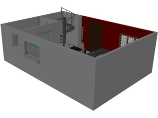 Small Room 3D Model