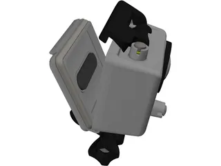 Gopro Hero2 3D Model